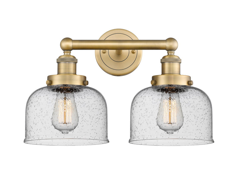 Innovations 616-2W-BB-G74 Two Light Bath Vanity, Brushed Brass