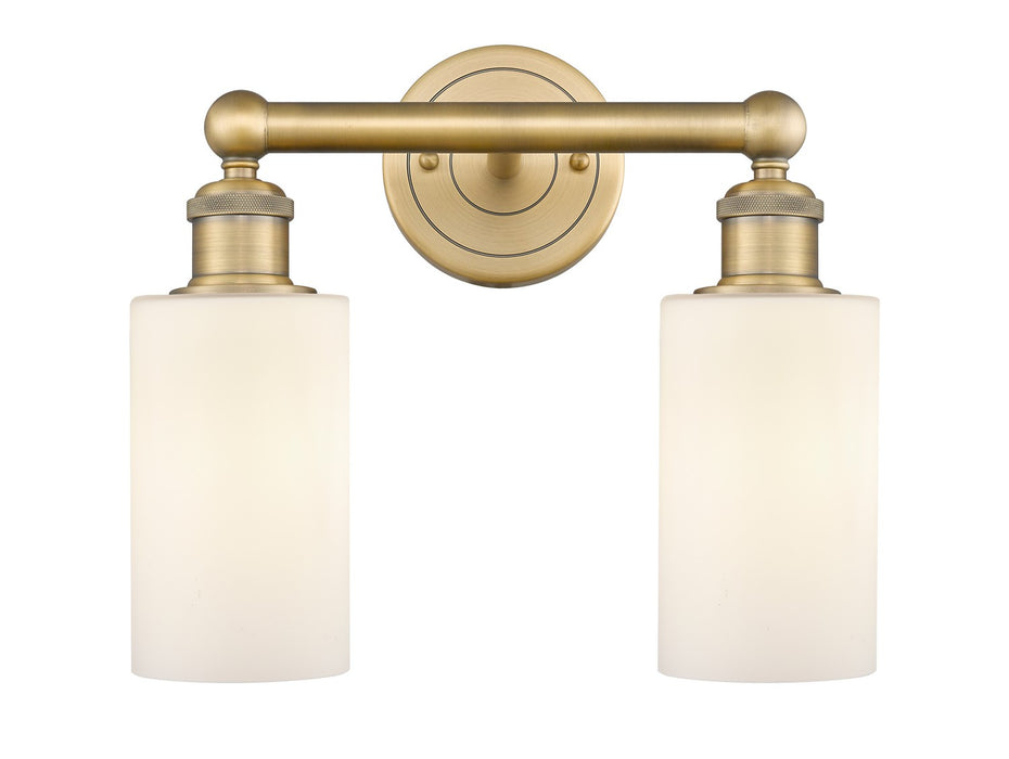 Innovations 616-2W-BB-G801 Two Light Bath Vanity, Brushed Brass