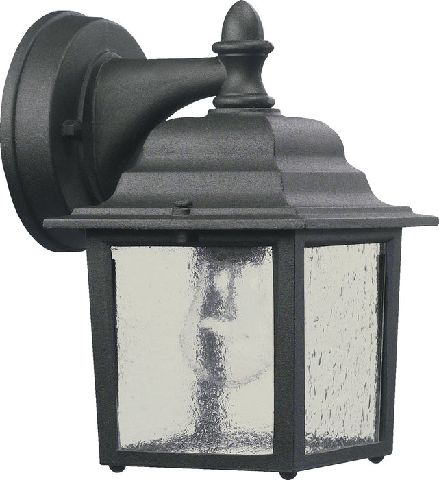 Quorum 793-15 One Light Wall Mount, Black