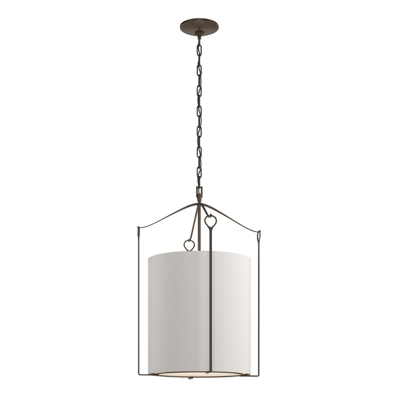 Hubbardton Forge 104260-SKT-05-SE1509 Three Light Pendant, Bronze