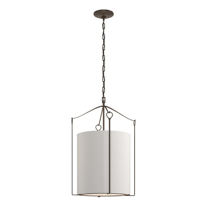 Hubbardton Forge 104260-SKT-05-SE1509 Three Light Pendant, Bronze
