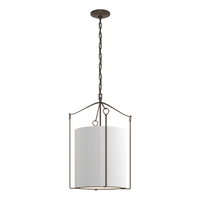 Hubbardton Forge 104260-SKT-05-SF1509 Three Light Pendant, Bronze