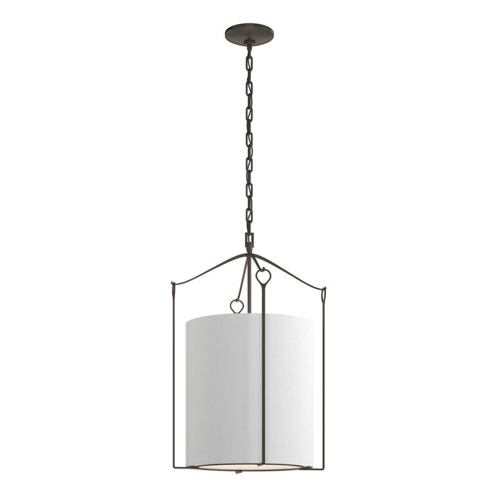 Hubbardton Forge 104260-SKT-07-SF1509 Three Light Pendant, Dark Smoke
