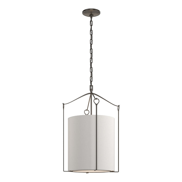 Hubbardton Forge 104260-SKT-14-SE1509 Three Light Pendant, Oil Rubbed Bronze