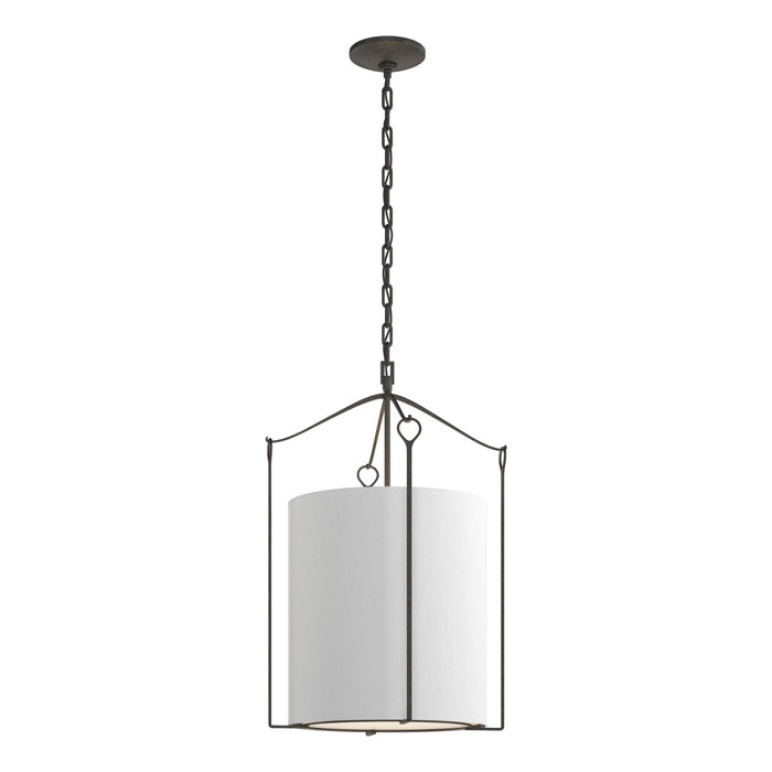 Hubbardton Forge 104260-SKT-20-SF1509 Three Light Pendant, Natural Iron