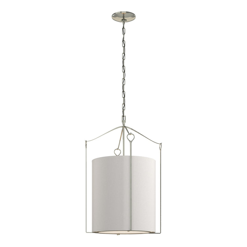 Hubbardton Forge 104260-SKT-85-SE1509 Three Light Pendant, Sterling