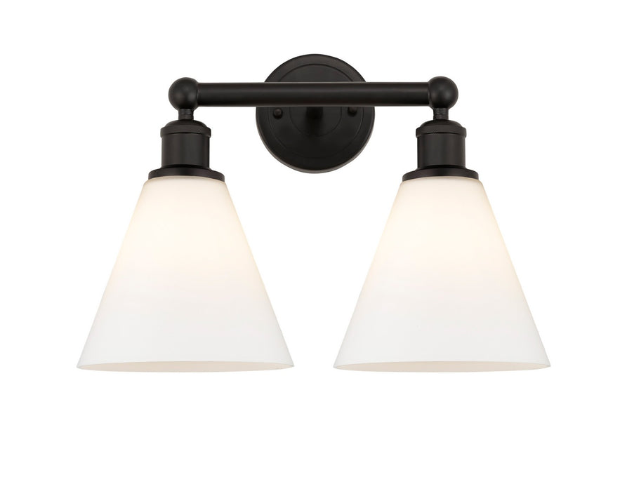 Innovations 616-2W-OB-GBC-81 Two Light Bath Vanity, Oil Rubbed Bronze