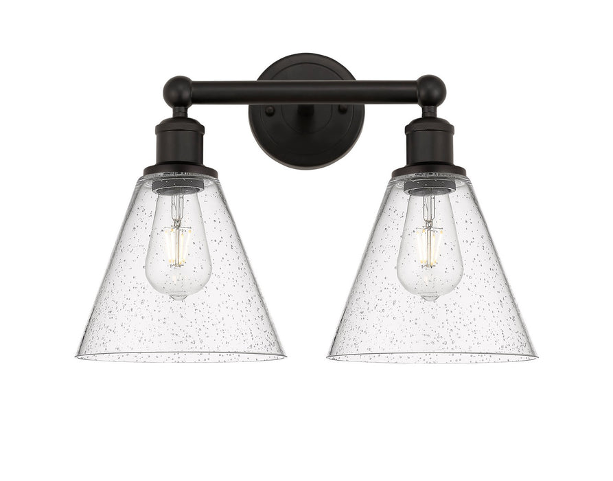 Innovations 616-2W-OB-GBC-84 Two Light Bath Vanity, Oil Rubbed Bronze