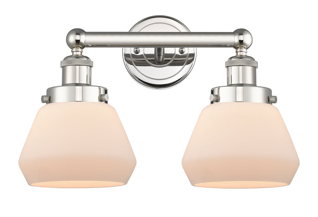 Innovations 616-2W-PN-G171 Two Light Bath Vanity, Polished Nickel