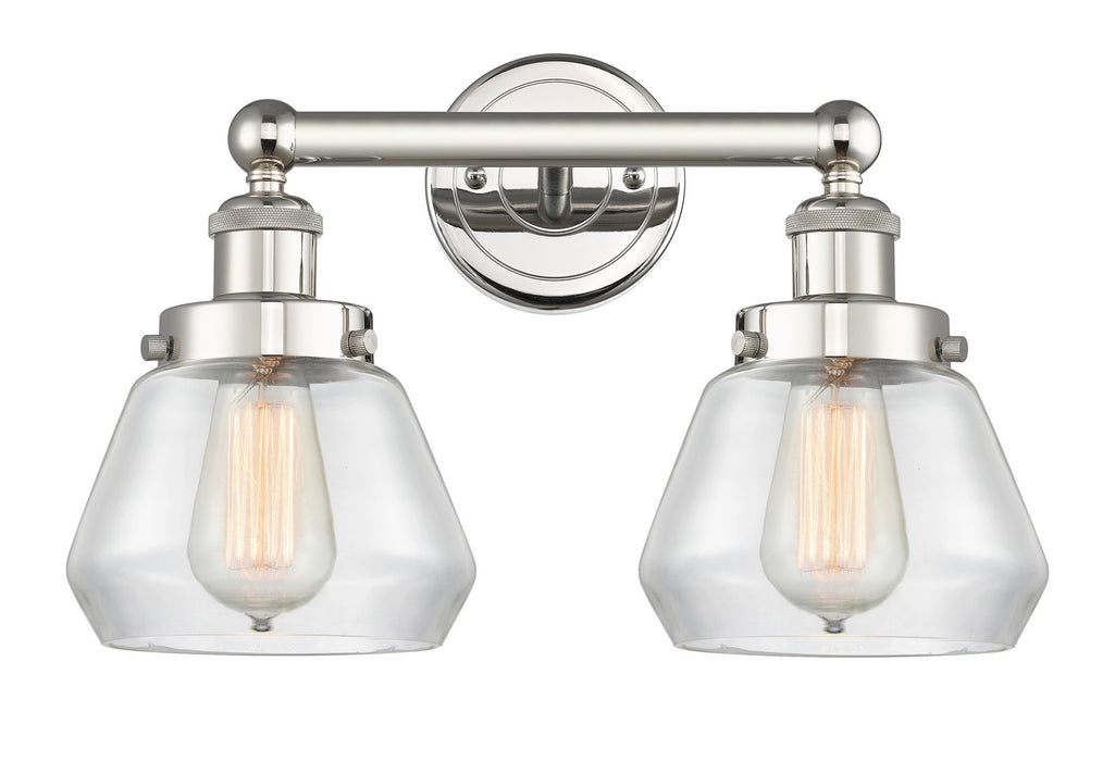 Innovations 616-2W-PN-G172 Two Light Bath Vanity, Polished Nickel