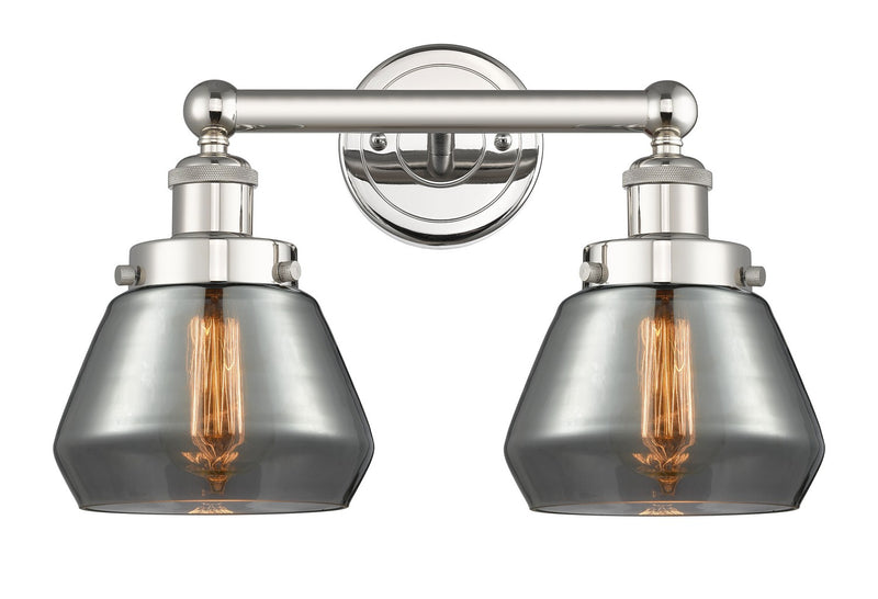 Innovations 616-2W-PN-G173 Two Light Bath Vanity, Polished Nickel