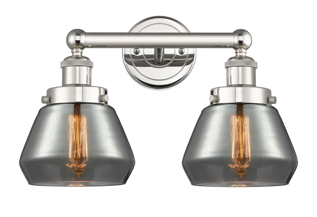 Innovations 616-2W-PN-G173 Two Light Bath Vanity, Polished Nickel