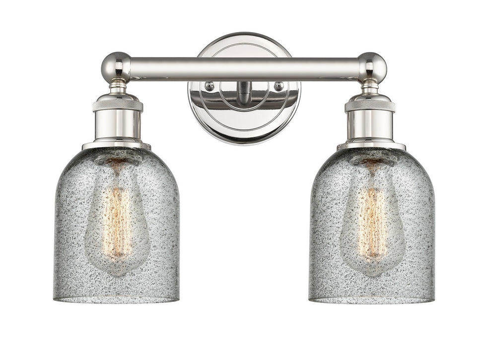 Innovations 616-2W-PN-G257 Two Light Bath Vanity, Polished Nickel