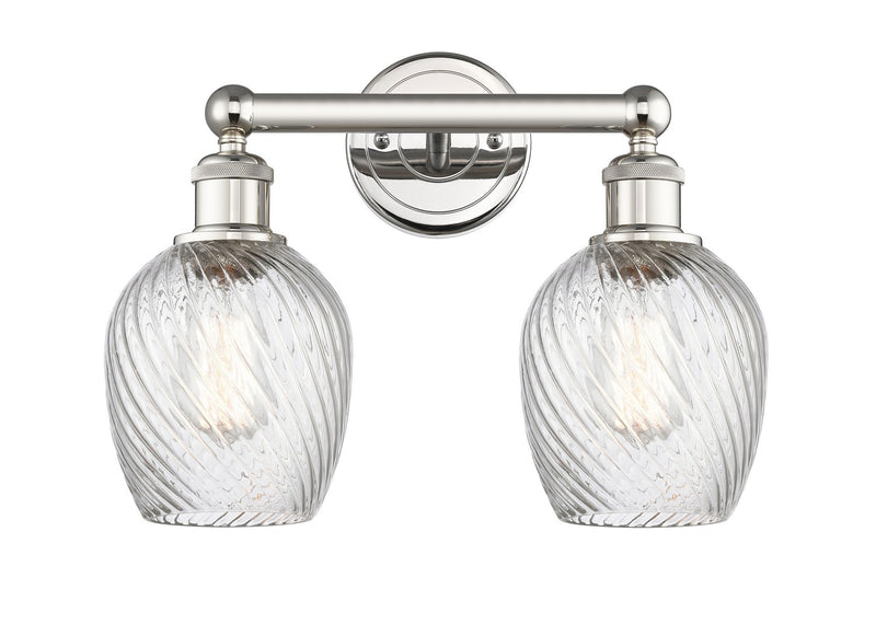 Innovations 616-2W-PN-G292 Two Light Bath Vanity, Polished Nickel