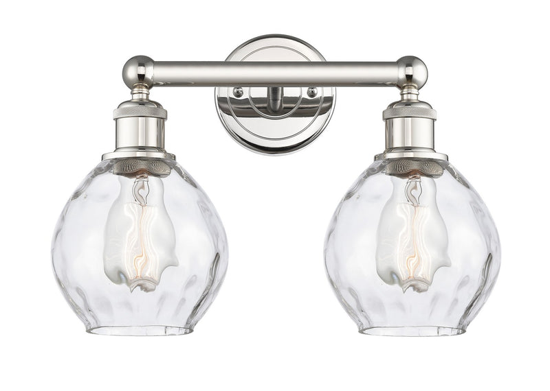 Innovations 616-2W-PN-G362 Two Light Bath Vanity, Polished Nickel