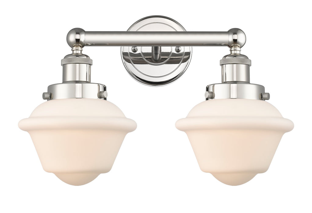 Innovations 616-2W-PN-G531 Two Light Bath Vanity, Polished Nickel
