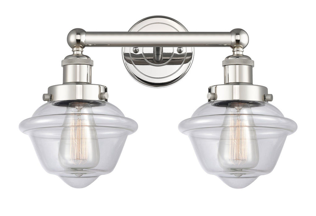 Innovations 616-2W-PN-G532 Two Light Bath Vanity, Polished Nickel