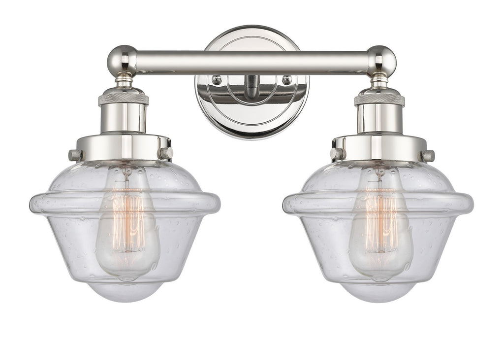 Innovations 616-2W-PN-G534 Two Light Bath Vanity, Polished Nickel