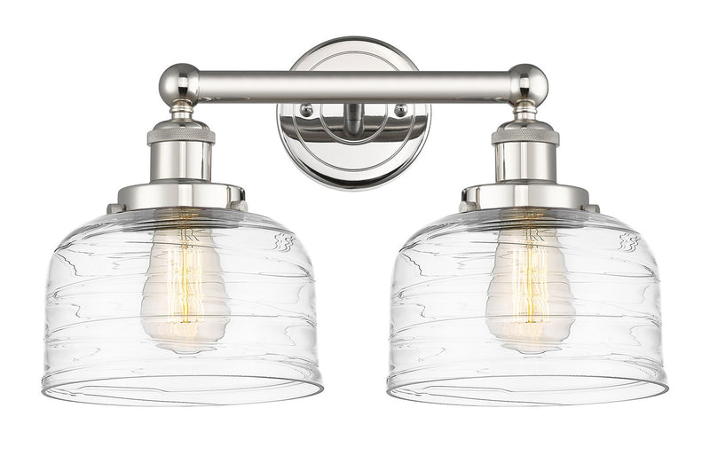 Innovations 616-2W-PN-G713 Two Light Bath Vanity, Polished Nickel
