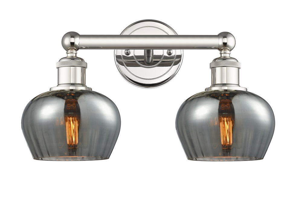 Innovations 616-2W-PN-G93 Two Light Bath Vanity, Polished Nickel