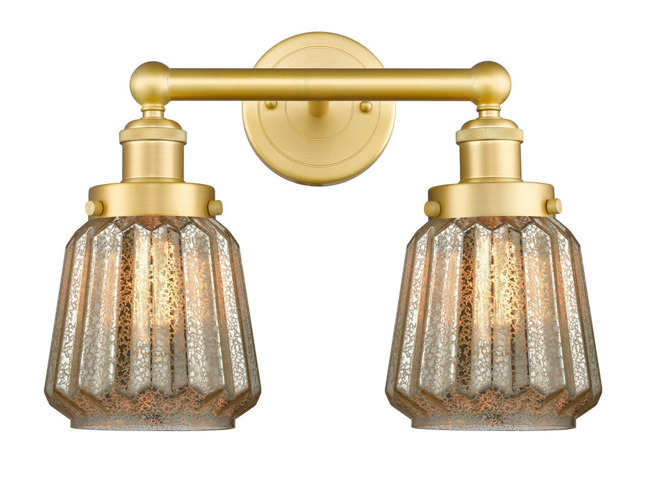 Innovations 616-2W-SG-G146 Two Light Bath Vanity, Satin Gold