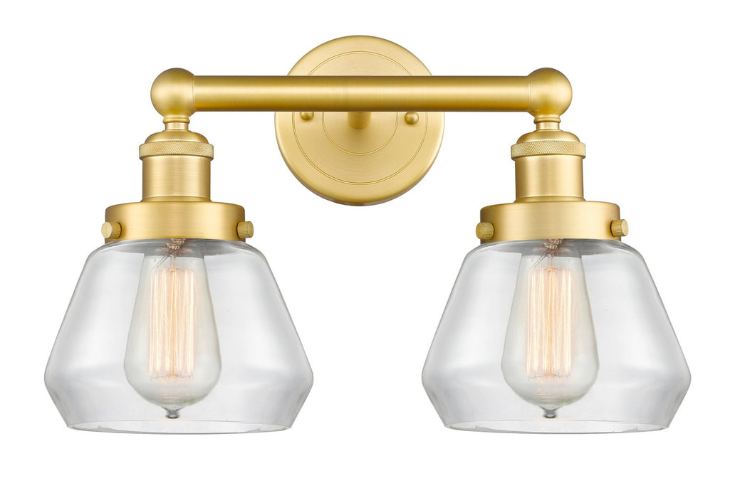 Innovations 616-2W-SG-G172 Two Light Bath Vanity, Satin Gold