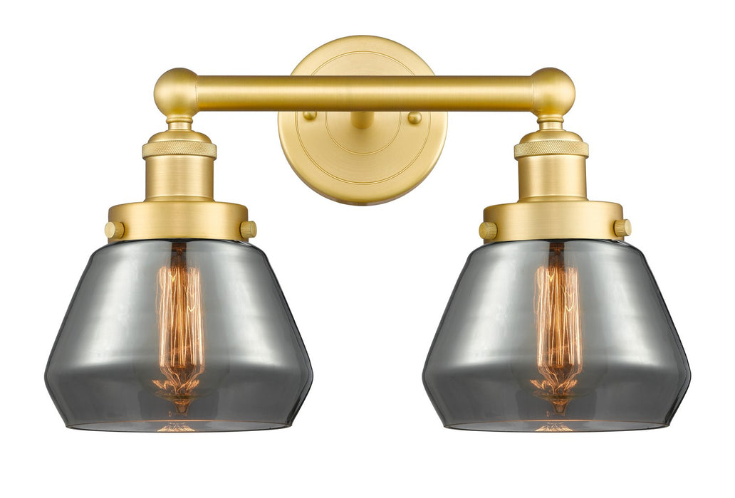 Innovations 616-2W-SG-G173 Two Light Bath Vanity, Satin Gold