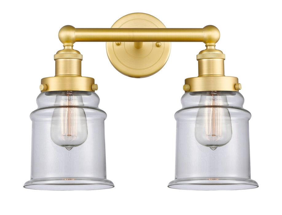 Innovations 616-2W-SG-G182 Two Light Bath Vanity, Satin Gold