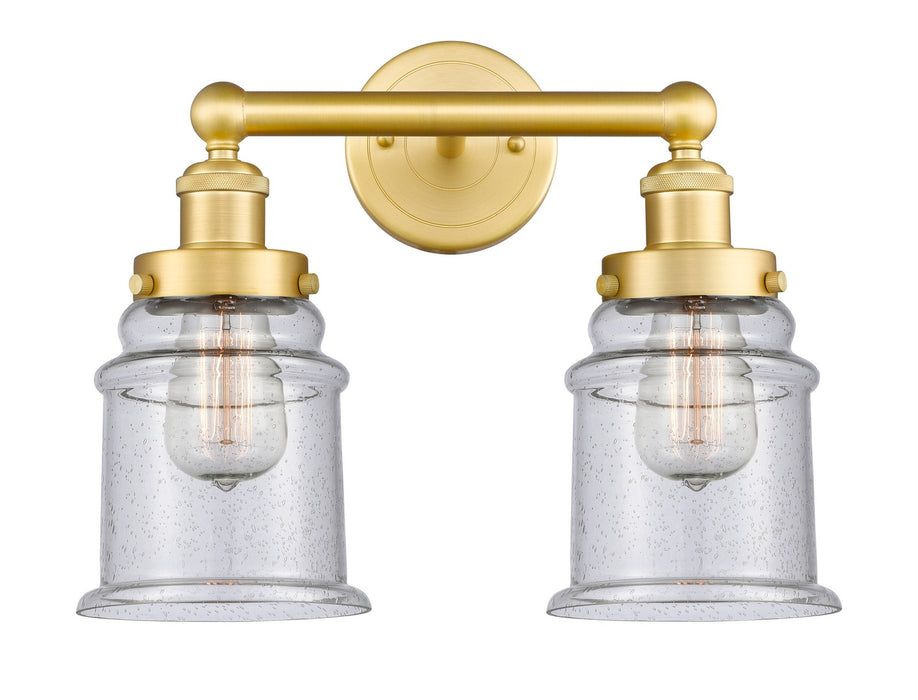 Innovations 616-2W-SG-G184 Two Light Bath Vanity, Satin Gold