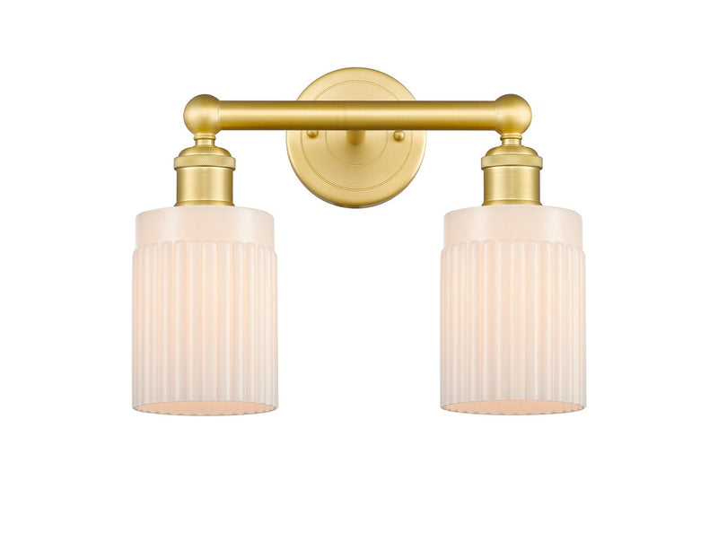 Innovations 616-2W-SG-G341 Two Light Bath Vanity, Satin Gold