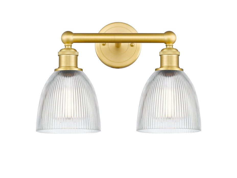 Innovations 616-2W-SG-G382 Two Light Bath Vanity, Satin Gold