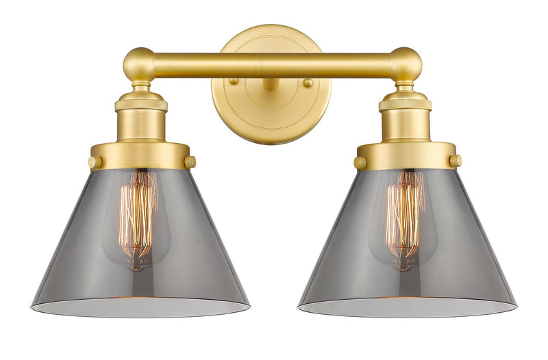 Innovations 616-2W-SG-G43 Two Light Bath Vanity, Satin Gold
