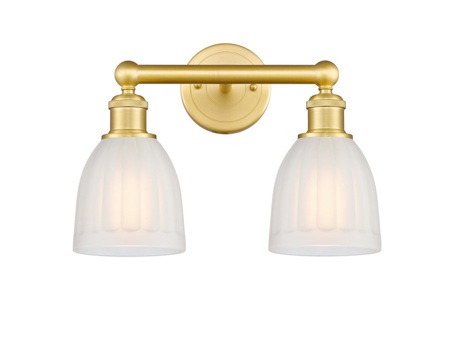 Innovations 616-2W-SG-G441 Two Light Bath Vanity, Satin Gold