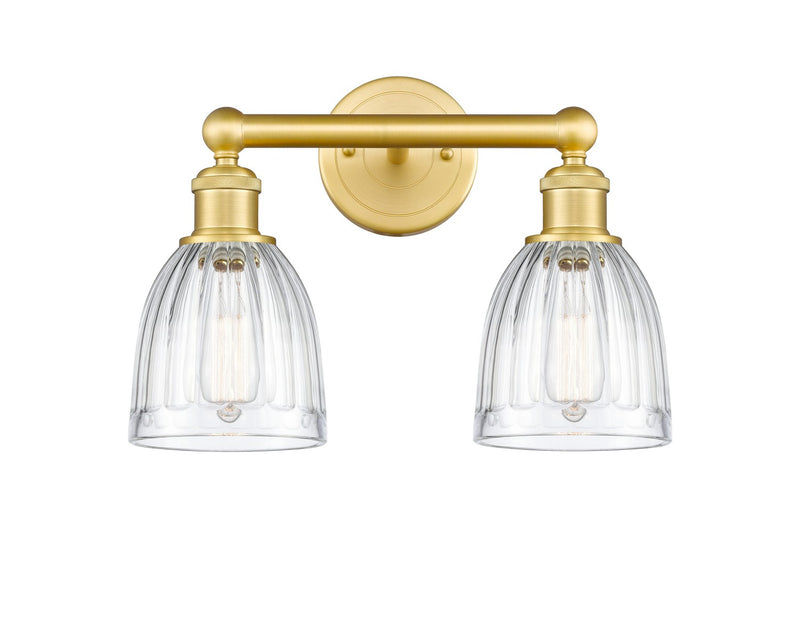 Innovations 616-2W-SG-G442 Two Light Bath Vanity, Satin Gold