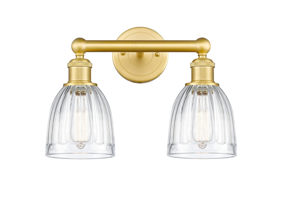 Innovations 616-2W-SG-G442 Two Light Bath Vanity, Satin Gold