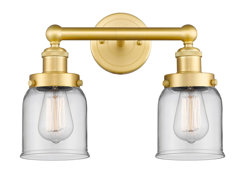 Innovations 616-2W-SG-G52 Two Light Bath Vanity, Satin Gold