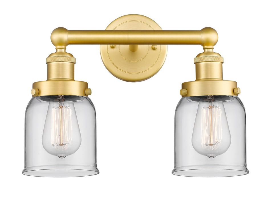 Innovations 616-2W-SG-G52 Two Light Bath Vanity, Satin Gold