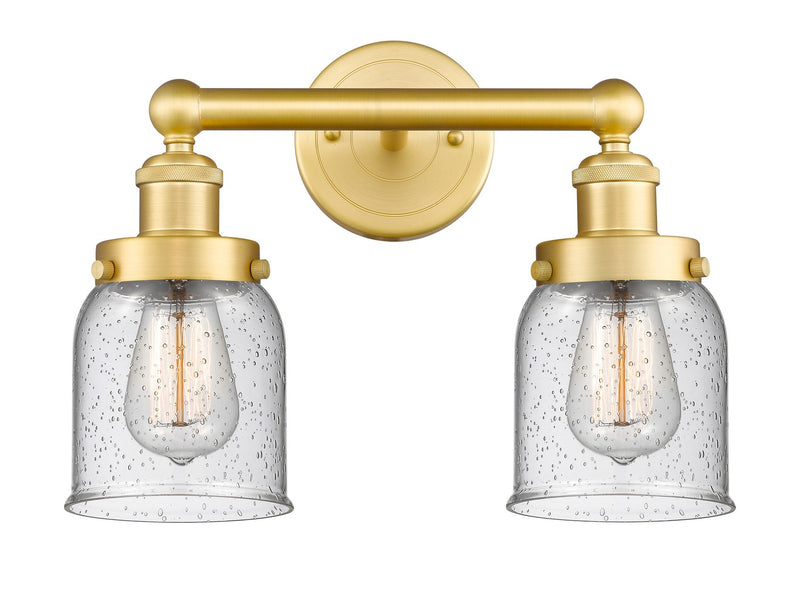 Innovations 616-2W-SG-G54 Two Light Bath Vanity, Satin Gold