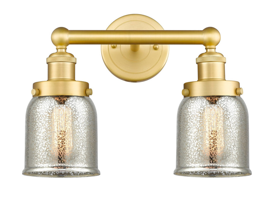 Innovations 616-2W-SG-G58 Two Light Bath Vanity, Satin Gold