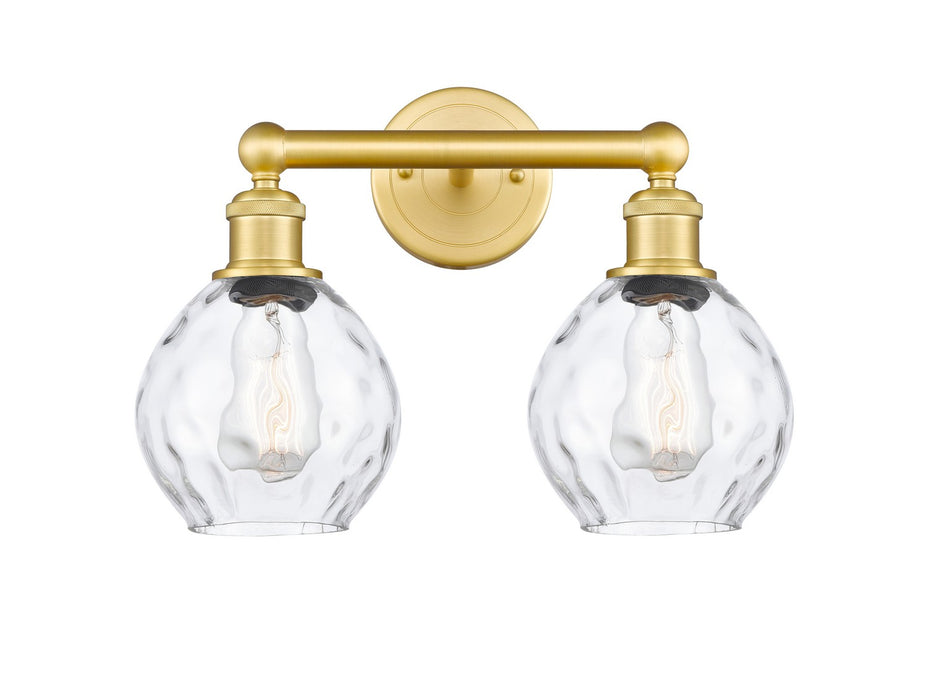 Innovations 616-2W-SG-G362 Two Light Bath Vanity, Satin Gold