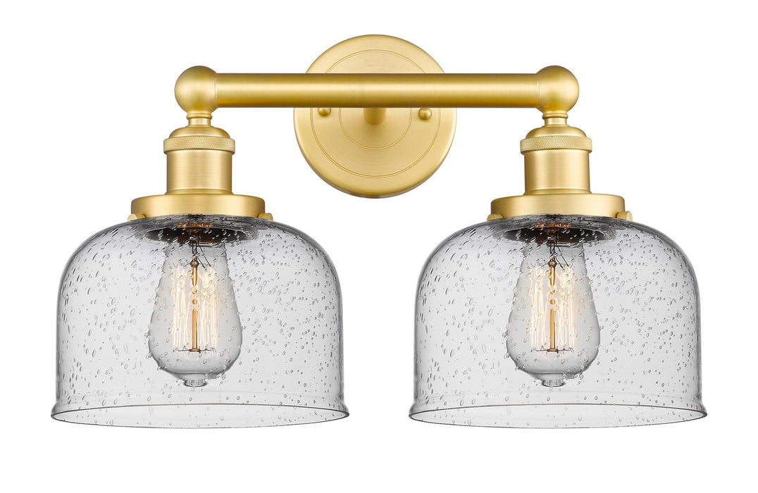 Innovations 616-2W-SG-G74 Two Light Bath Vanity, Satin Gold
