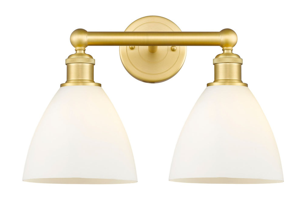 Innovations 616-2W-SG-GBD-751 Two Light Bath Vanity, Satin Gold