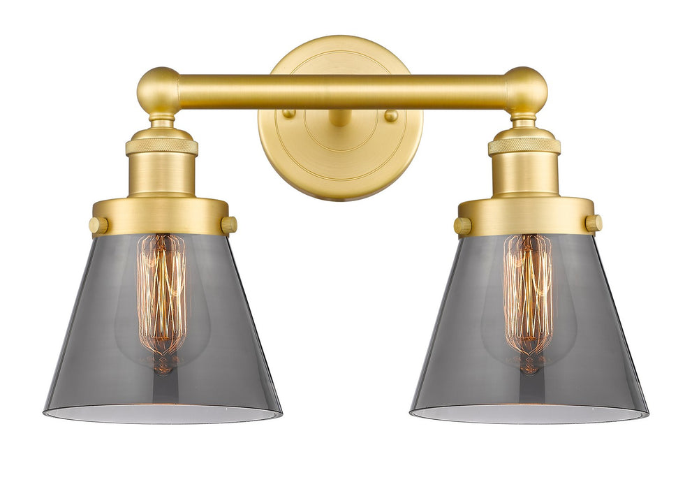 Innovations 616-2W-SG-G63 Two Light Bath Vanity, Satin Gold