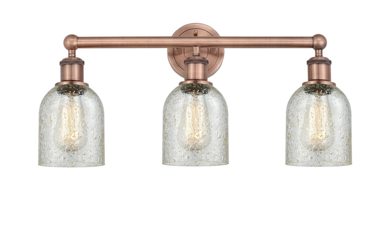 Innovations 616-3W-AC-G259 Three Light Bath Vanity, Antique Copper