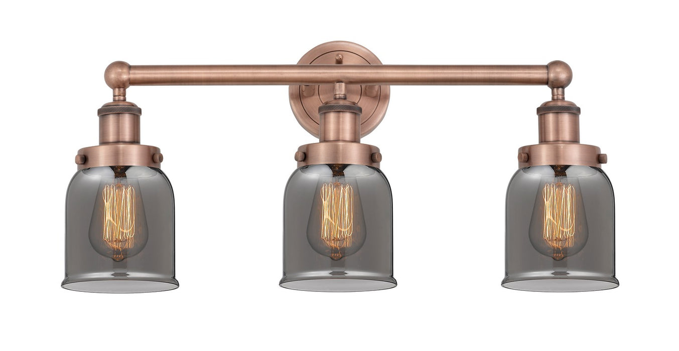 Innovations 616-3W-AC-G53 Three Light Bath Vanity, Antique Copper
