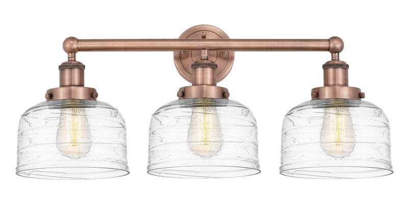 Innovations 616-3W-AC-G713 Three Light Bath Vanity, Antique Copper