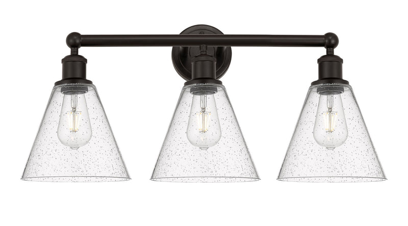 Innovations 616-3W-OB-GBC-84 Three Light Bath Vanity, Oil Rubbed Bronze