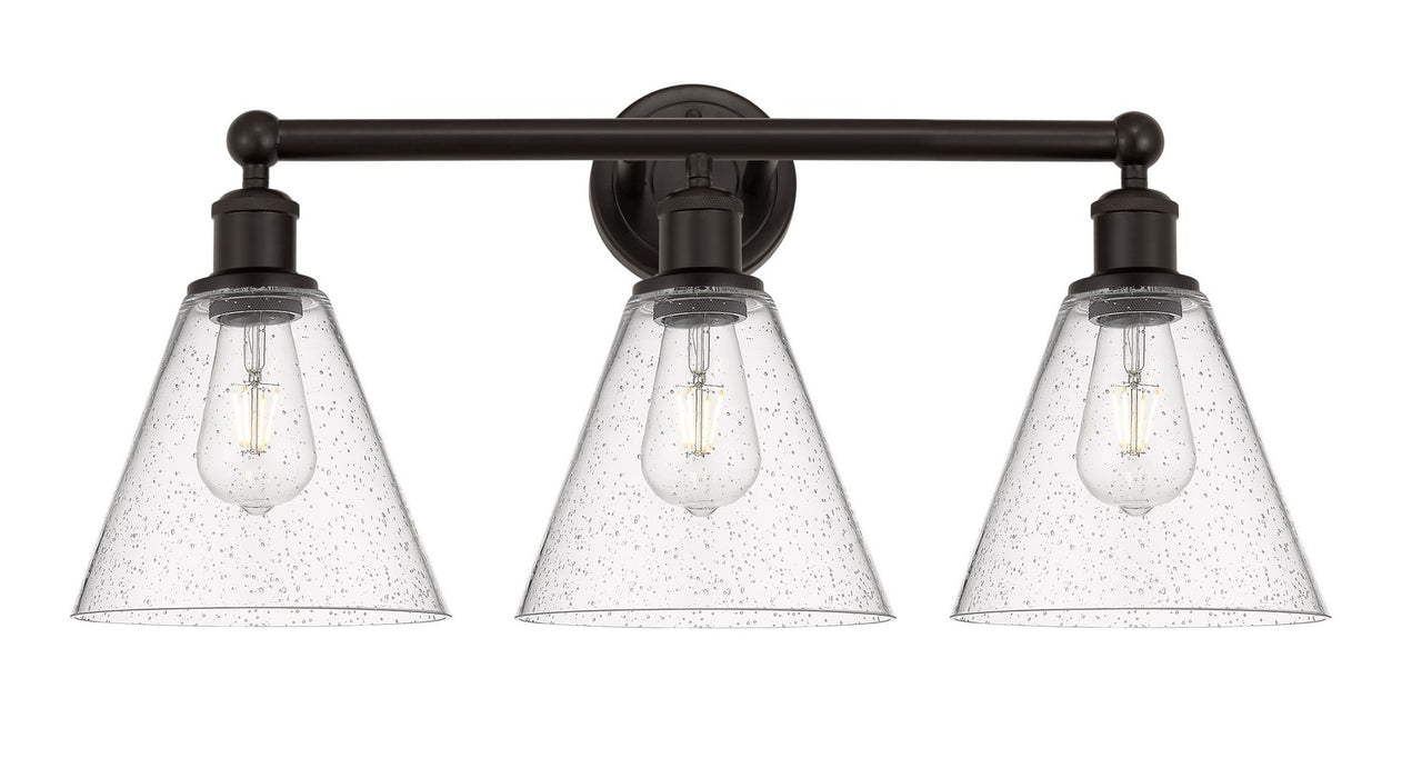 Innovations 616-3W-OB-GBC-84 Three Light Bath Vanity, Oil Rubbed Bronze