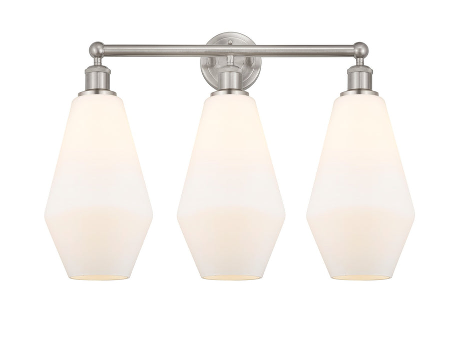 Innovations 616-3W-SN-G651-7 Three Light Bath Vanity, Satin Nickel
