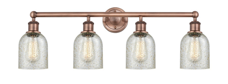 Innovations 616-4W-AC-G259 Four Light Bath Vanity, Antique Copper